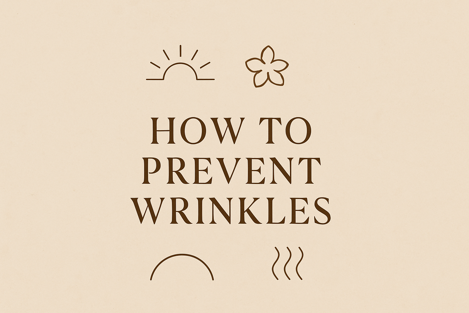 how to prevent wrinklesimage