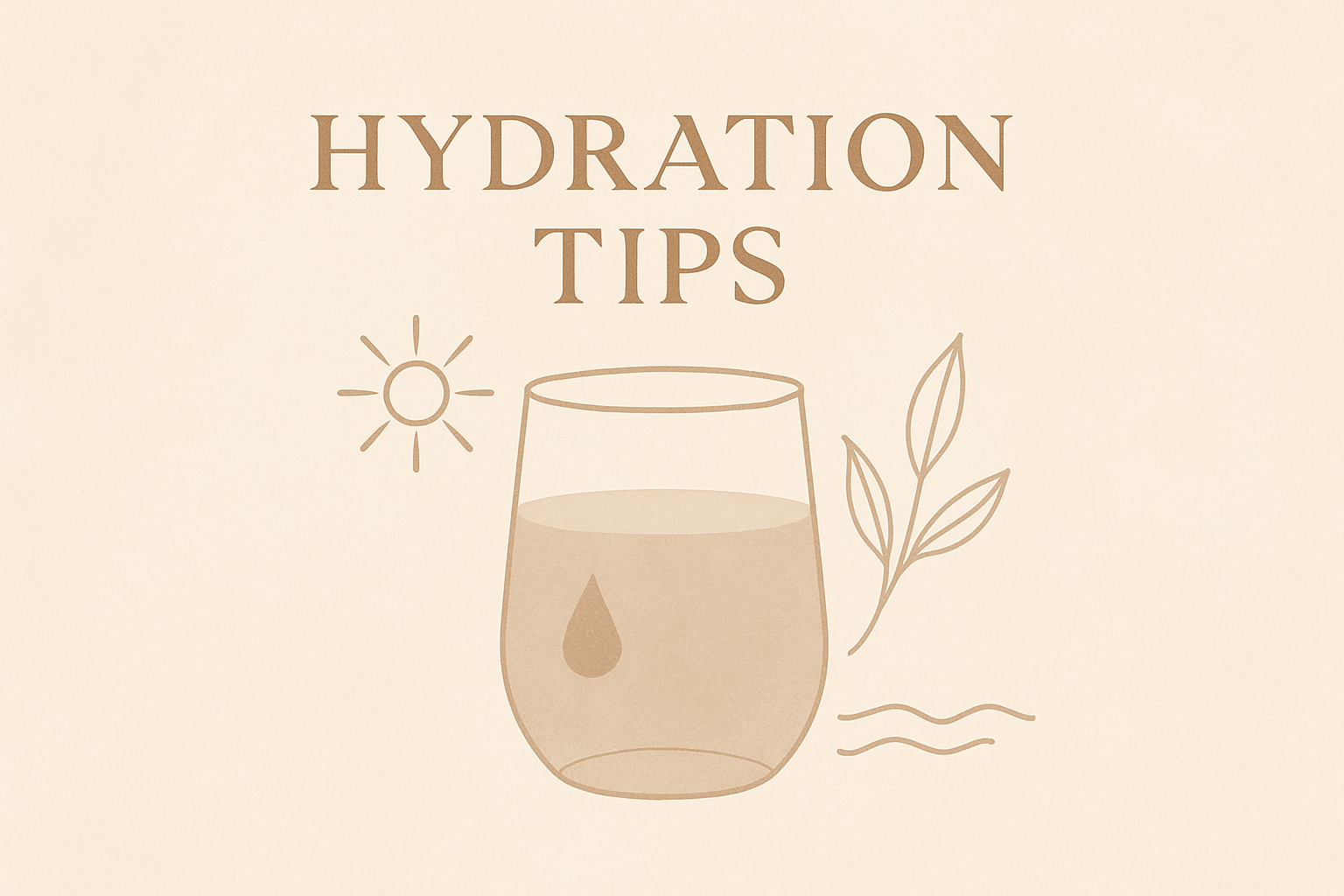 Top 3 Hydration Tips for hydrationimage