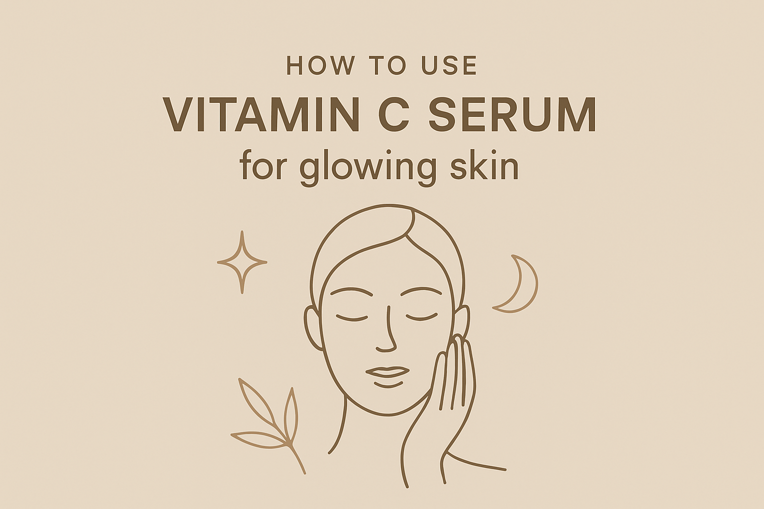 How to Use Vitamin C Serum for glowing skinimage