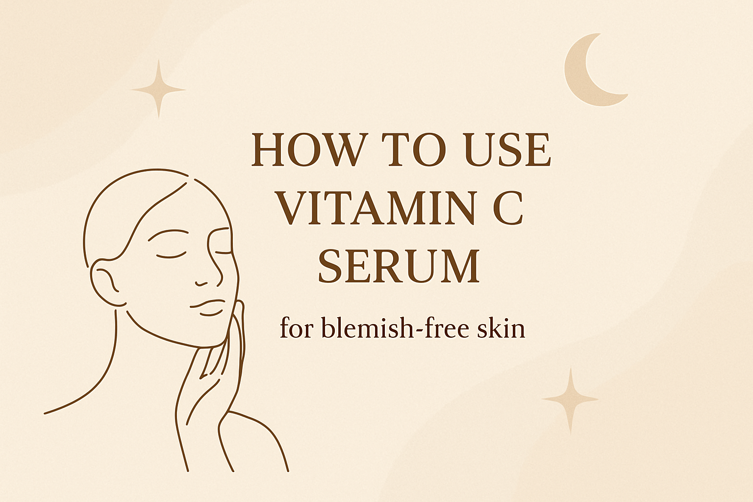 How to Use Vitamin C Serum for blemish-free skinimage