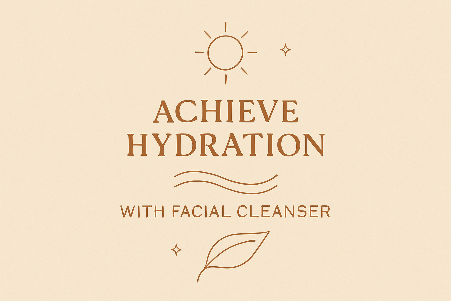 How to Achieve hydration with Facial Cleanserimage