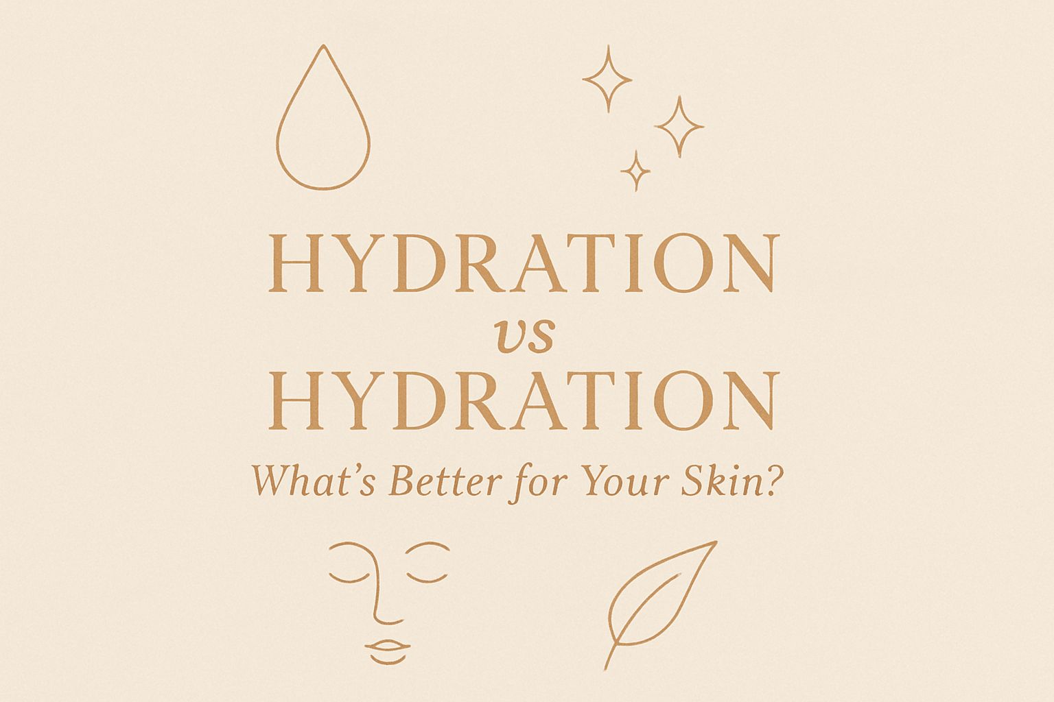 Hydration vs. Hydration: What’s Better for Your Skin?image