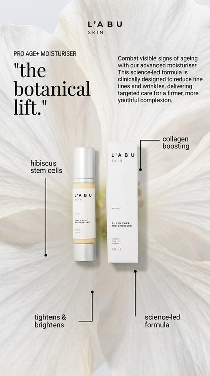 Pro Age + Super Face Moisturiser - Advanced Botanical Firming & Multi-Depth Hydration- Read More Below