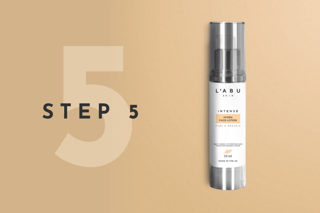 Step 5 - Hydra Face Lotion