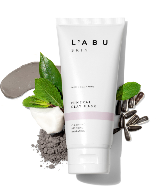mineral clay mask