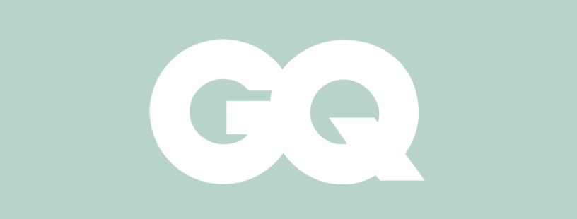 as seen in logo gq